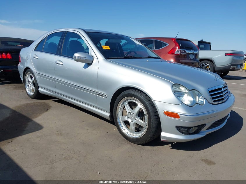 2007 MERCEDES-BENZ C 230 VIN: WDBRF52HX7F934534