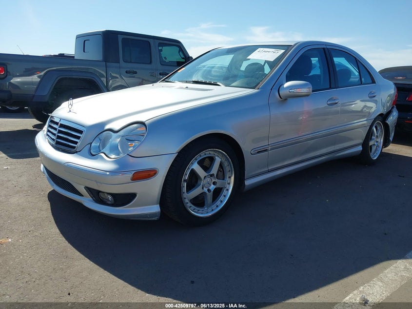 2007 MERCEDES-BENZ C 230 VIN: WDBRF52HX7F934534