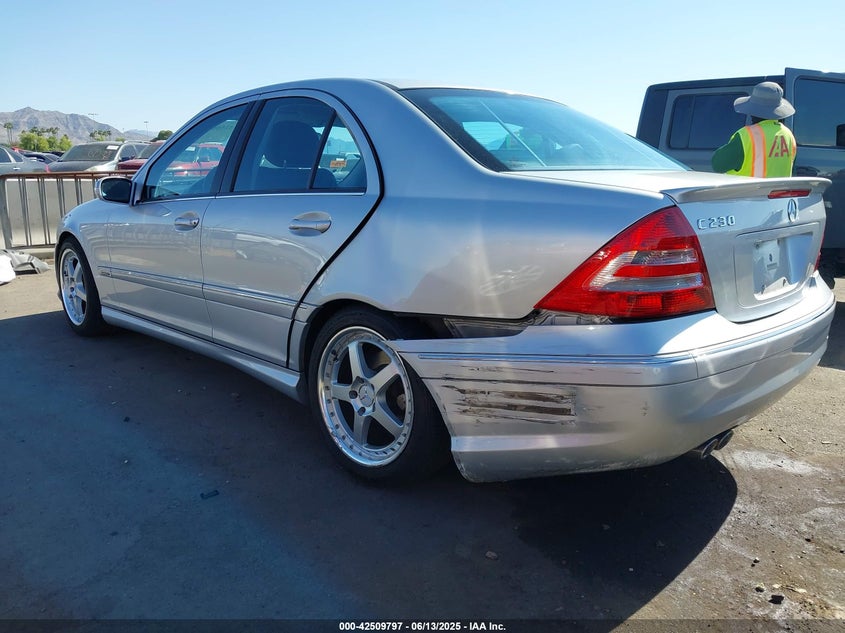 2007 MERCEDES-BENZ C 230 VIN: WDBRF52HX7F934534