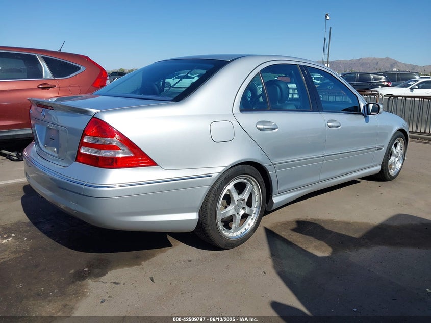 2007 MERCEDES-BENZ C 230 VIN: WDBRF52HX7F934534