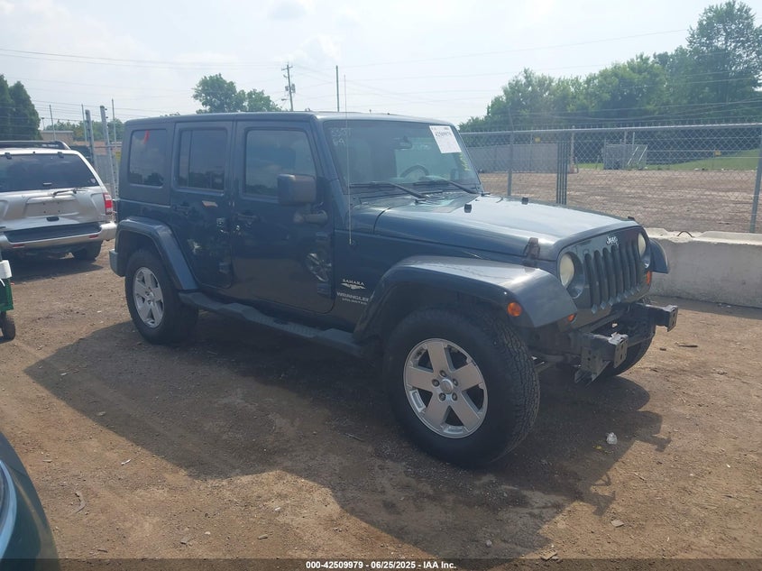 1J4GA591X7L117415 2007 Jeep Wrangler Unlimited Sahara auction photo 1