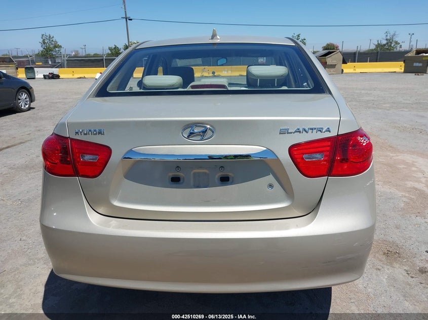 2010 HYUNDAI ELANTRA VIN: KMHDU4AD4AU880124
