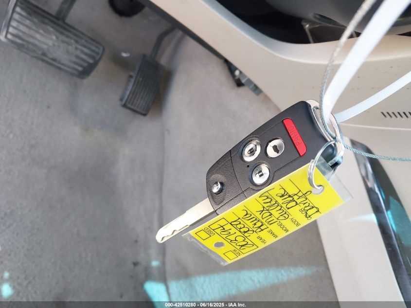 2009 Acura Mdx Technology Package VIN: 2HNYD284X9H510367 Lot: 42510280