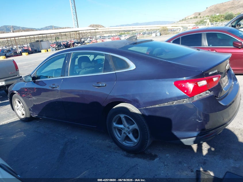 2016 CHEVROLET MALIBU VIN: 1G1ZB5ST1GF249364