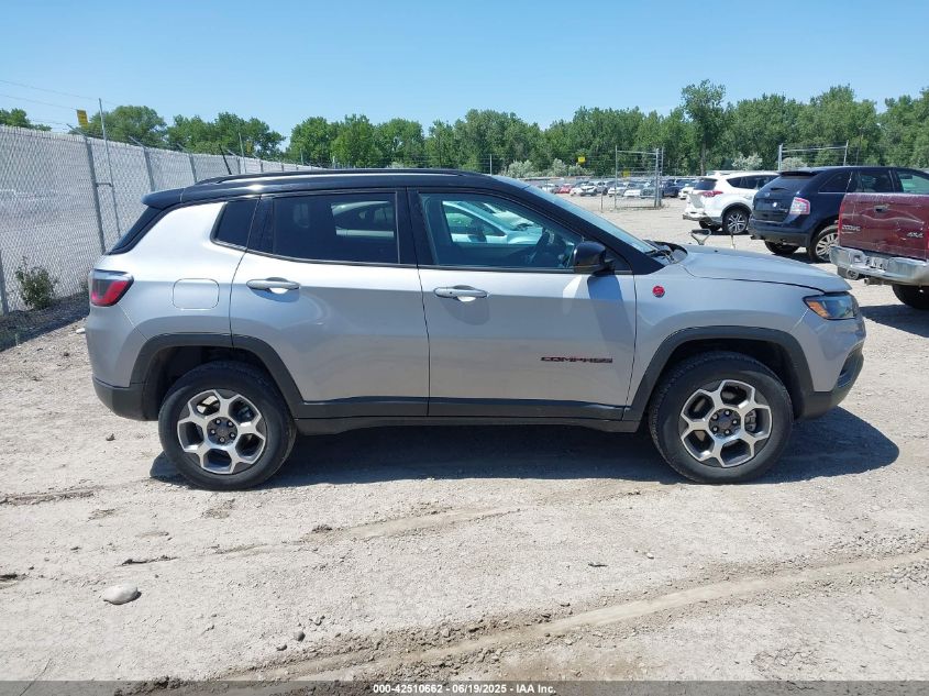 2022 Jeep Compass Trailhawk 4X4 VIN: 3C4NJDDB4NT223156 Lot: 42510662