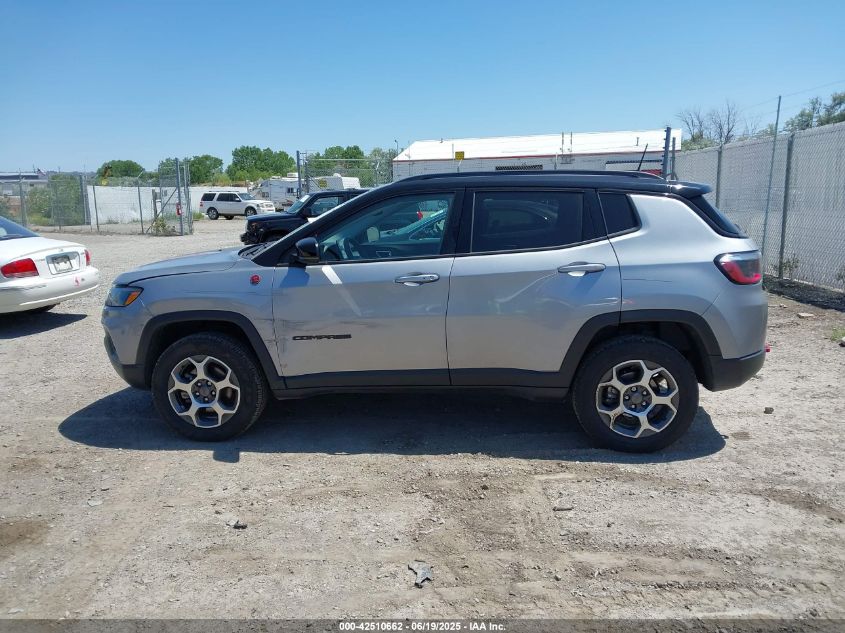 2022 Jeep Compass Trailhawk 4X4 VIN: 3C4NJDDB4NT223156 Lot: 42510662