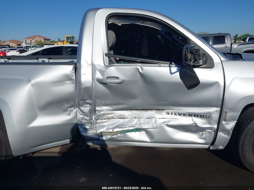 2016 CHEV SILVERADO 1500 LS RE VIN: 1GCNCNEC6GZ158930