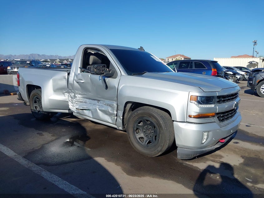 2016 CHEV SILVERADO 1500 LS RE VIN: 1GCNCNEC6GZ158930