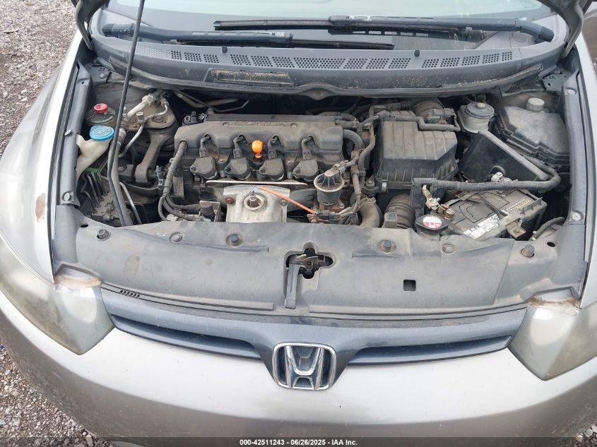 2008 Honda Civic Lx VIN: 2HGFG11658H511100 Lot: 42511243