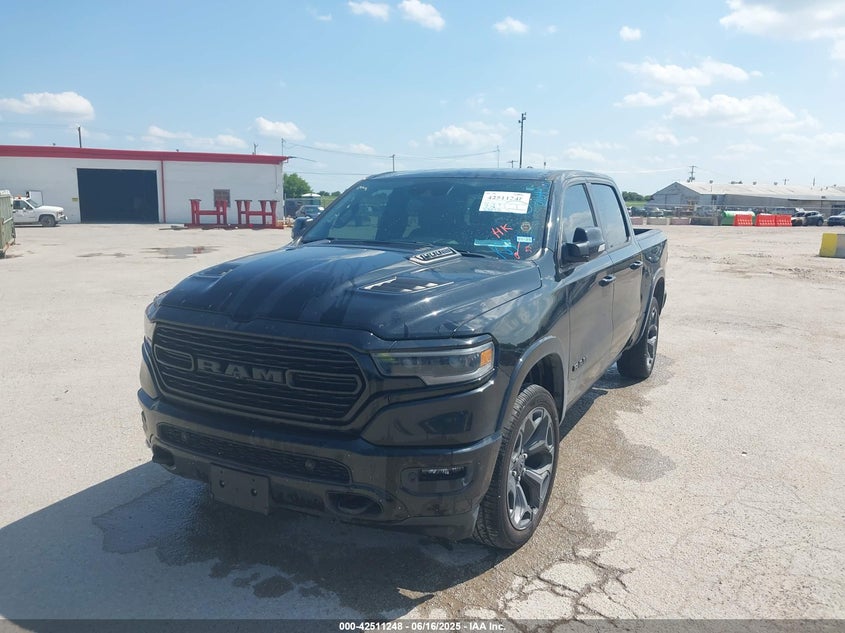 2021 RAM 1500 LIMITED  4X2 5'7 BOX - 1C6RREHT2MN747043