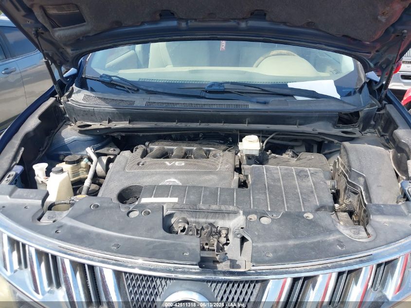 2009 Nissan Murano S VIN: JN8AZ18U79W011146 Lot: 42511318