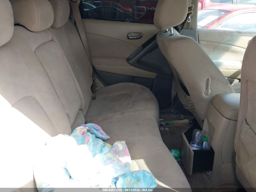 2009 Nissan Murano S VIN: JN8AZ18U79W011146 Lot: 42511318