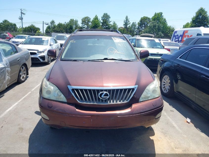 2009 Lexus Rx 350 VIN: JTJHK31U792858032 Lot: 42511432