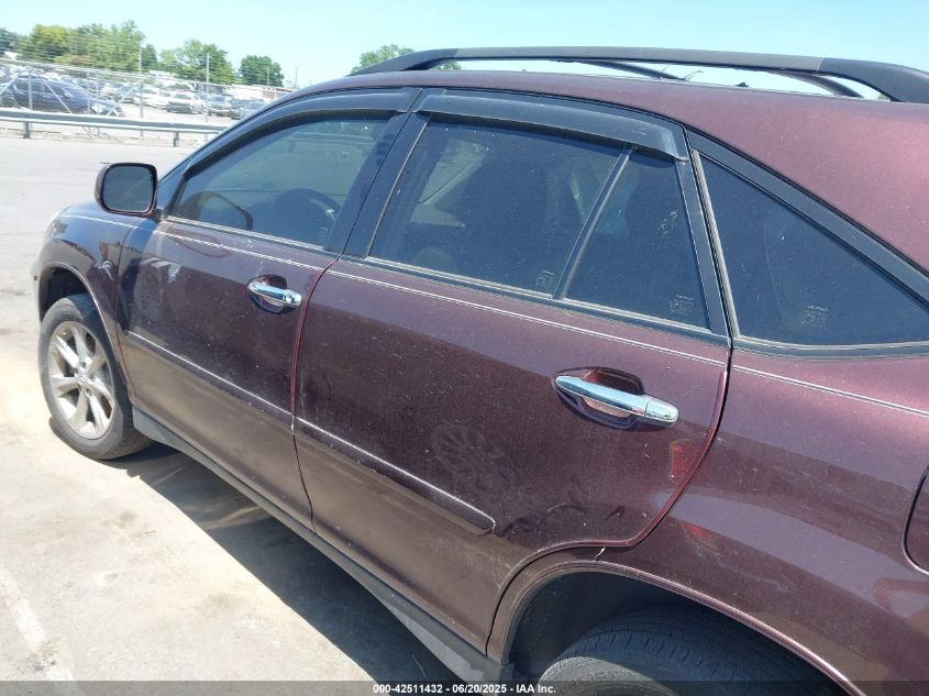 2009 Lexus Rx 350 VIN: JTJHK31U792858032 Lot: 42511432