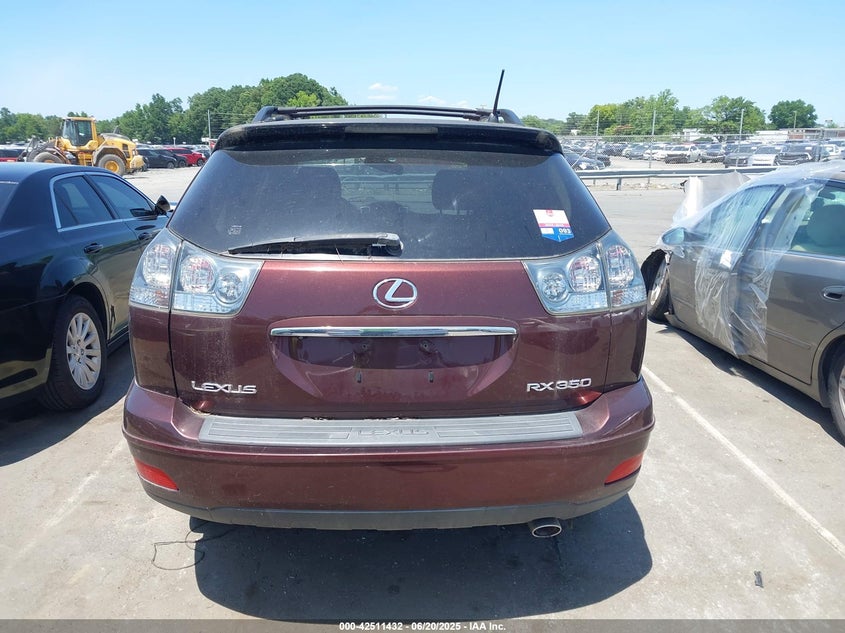 2009 Lexus Rx 350 VIN: JTJHK31U792858032 Lot: 42511432