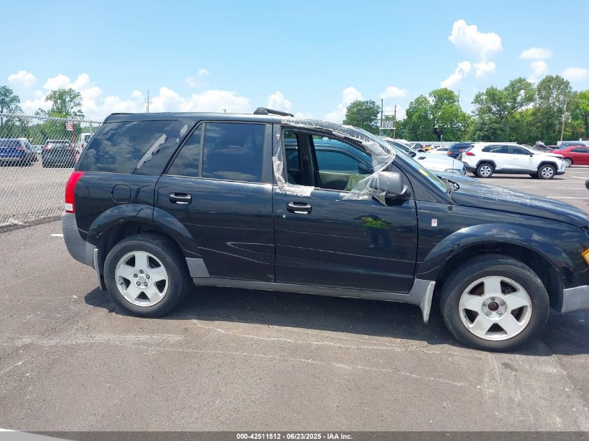 2004 Saturn Vue V6 black suv gasoline 5GZCZ53424S829756 photo #1