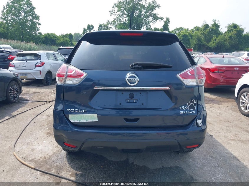 2016 NISSAN ROGUE SV - JN8AT2MV3GW134347