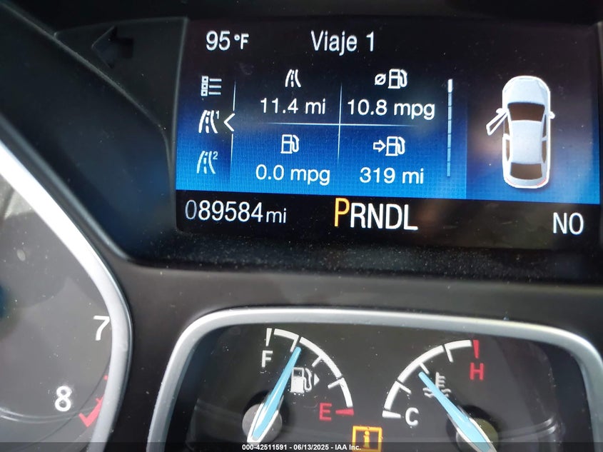 2015 FORD FOCUS SE - 1FADP3F25FL301755