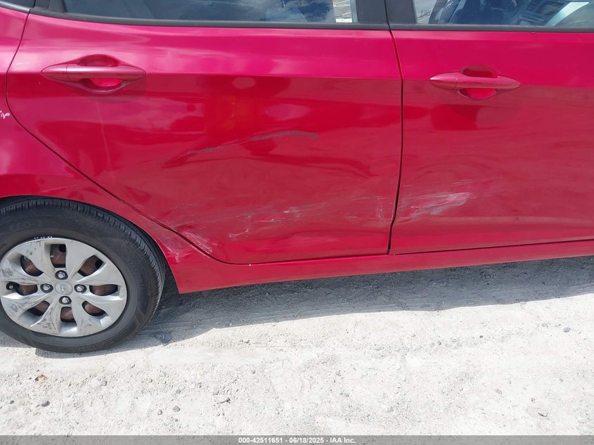 2017 HYUNDAI ACCENT VIN: KMHCT4AE5HU171915