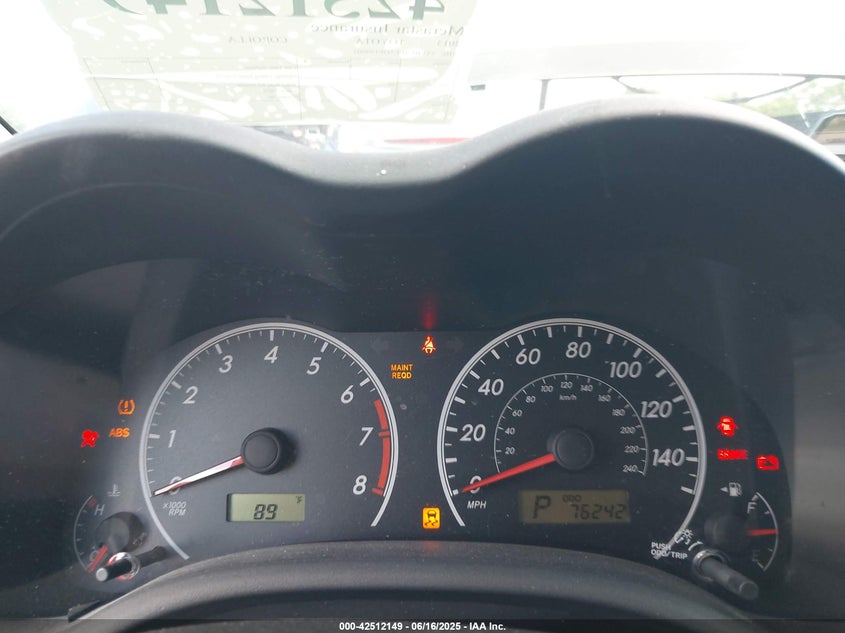 2013 TOYOTA COROLLA VIN: 5YFBU4EE5DP199003