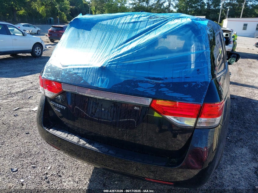 2016 Honda Odyssey Ex-L VIN: 5FNRL5H66GB030698 Lot: 42512326