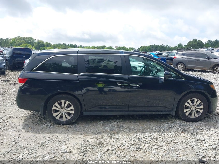 2016 Honda Odyssey Ex-L VIN: 5FNRL5H66GB030698 Lot: 42512326