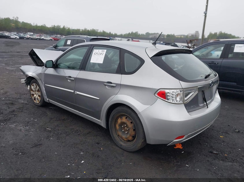 2008 Subaru Impreza Outback Sport silver hatchback gasoline JF1GH63658H837632 photo #4