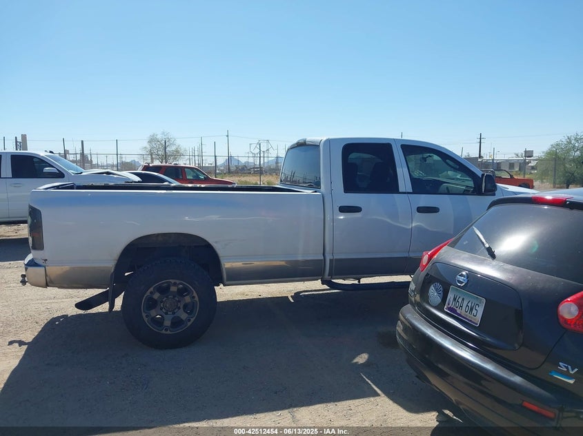 2008 DODGE RAM 2500 VIN: 3D7KS28A38G230303