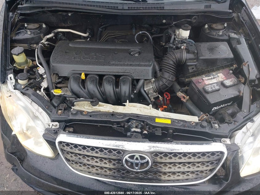 2007 TOYOTA COROLLA VIN: 2T1BR30E97C808276