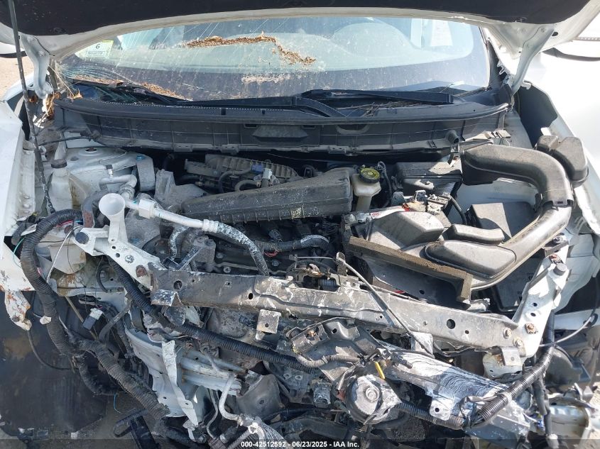 2017 Nissan Rogue Sv VIN: JN8AT2MV2HW273712 Lot: 42512592