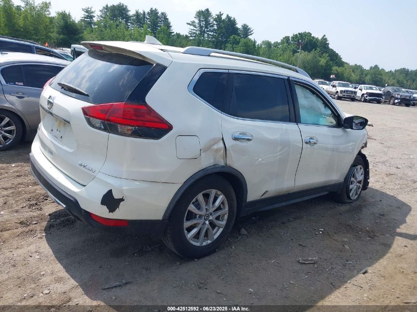2017 Nissan Rogue Sv VIN: JN8AT2MV2HW273712 Lot: 42512592