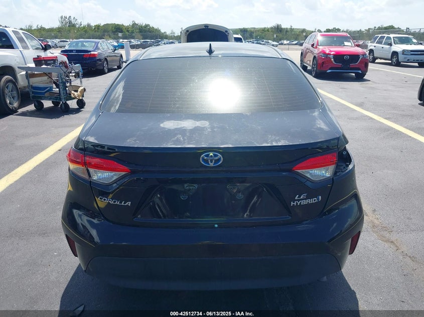 VIN JTDBCMFE1P3026593 2023 TOYOTA COROLLA HYBRID LE