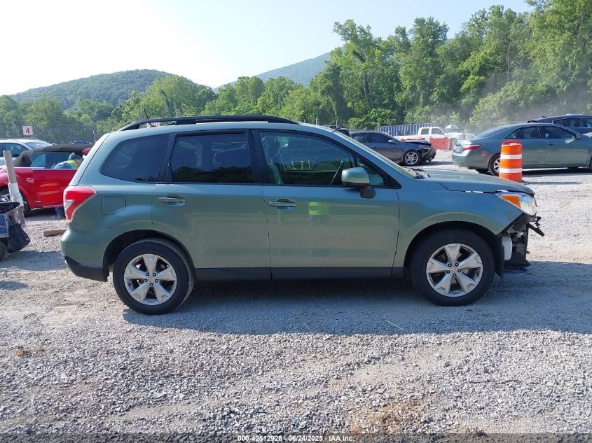 2015 SUBARU FORESTER 2.5I PREMIUM - JF2SJADC7FH401492