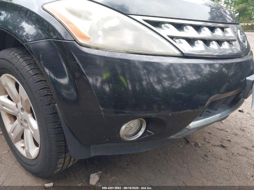 2007 Nissan Murano Sl/Se/S VIN: JN8AZ08W97W658429 Lot: 42513063