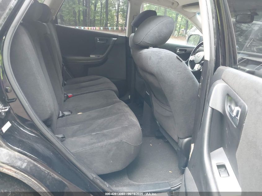 2007 Nissan Murano Sl/Se/S VIN: JN8AZ08W97W658429 Lot: 42513063