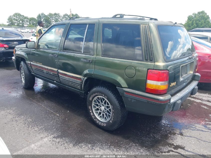 1995 Jeep Grand Cherokee Limited/Orvis 1J4GZ78Y2SC558015 from the USA