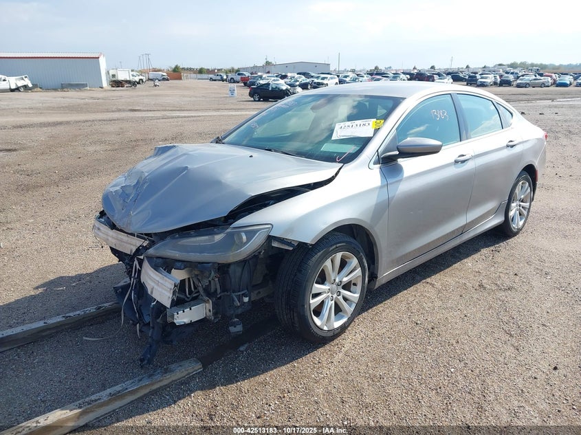 Vin: 1c3cccab5fn590167, lot: 43005986, chrysler 200 limited 20152