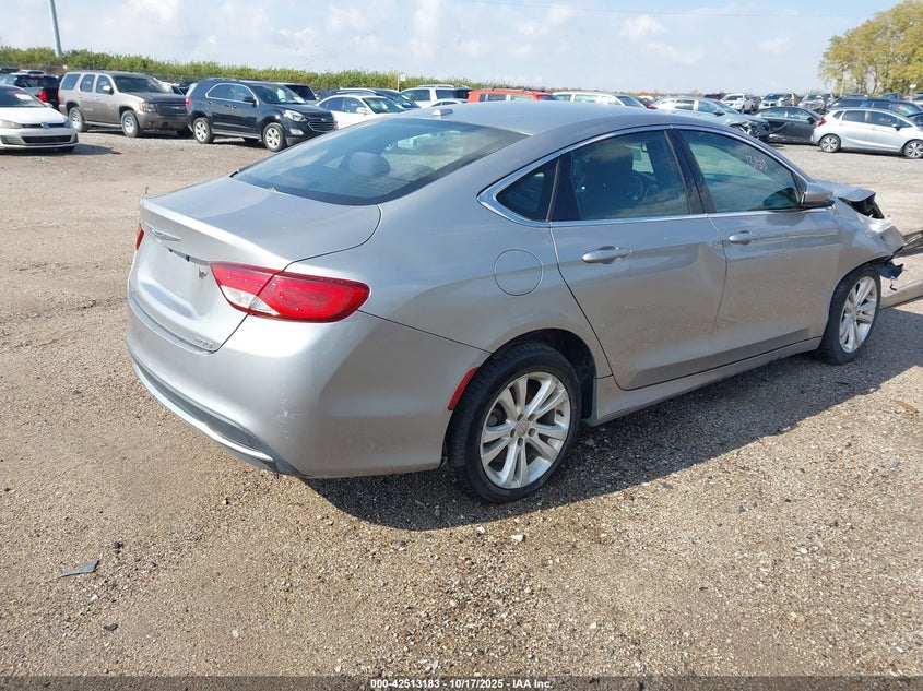 Vin: 1c3cccab5fn590167, lot: 43005986, chrysler 200 limited 20154