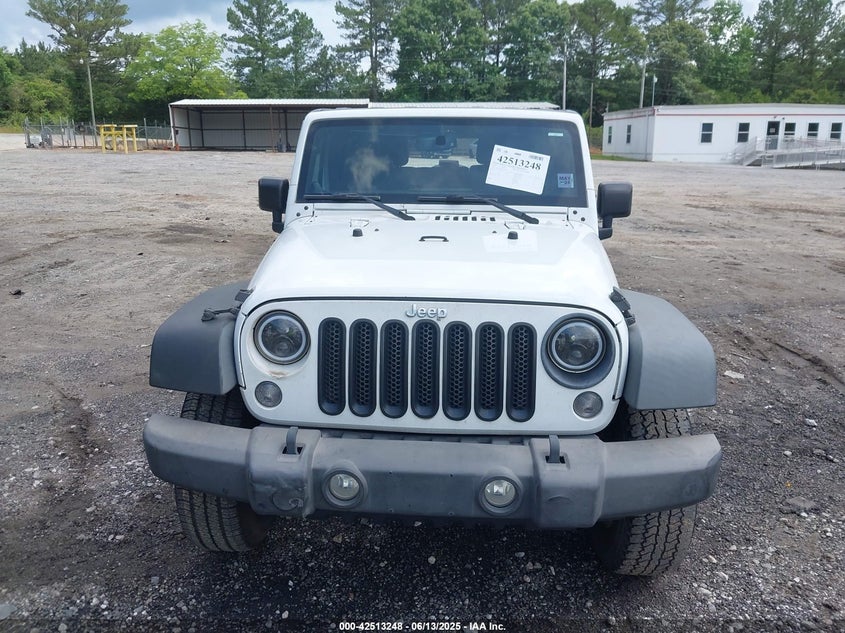 2014 Jeep Wrangler Unlimited Sport VIN: 1C4BJWDG6EL319604 Lot: 42513248