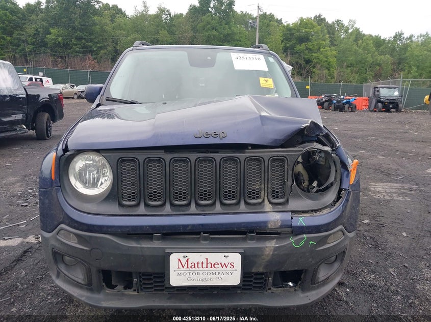 2017 JEEP RENEGADE ALTITUDE 4X4 - ZACCJBBB2HPF07251