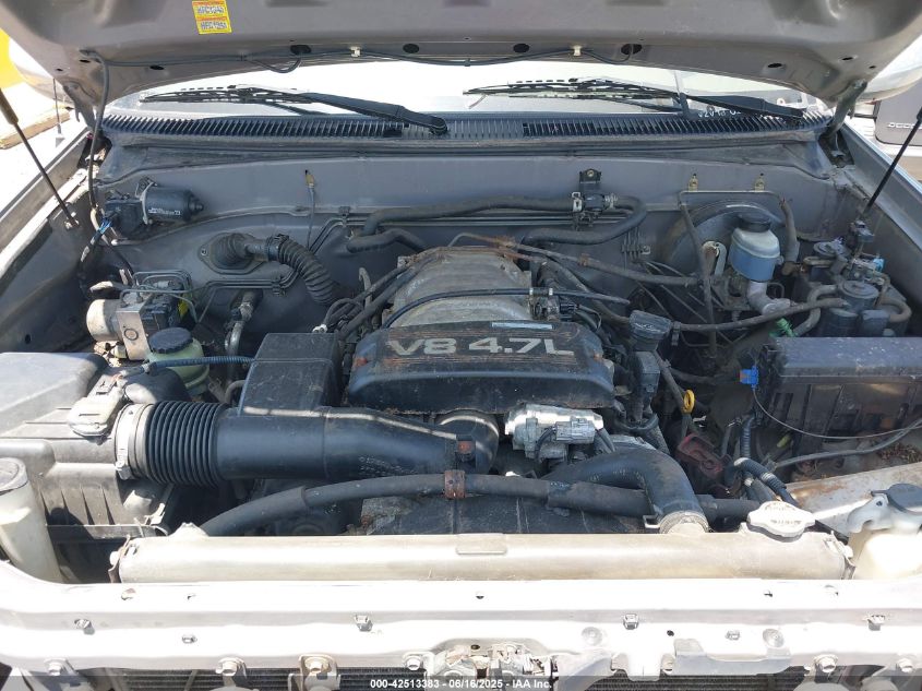 2000 Toyota Tundra Access Cab Limited VIN: 5TBRT3813YS049448 Lot: 42513383