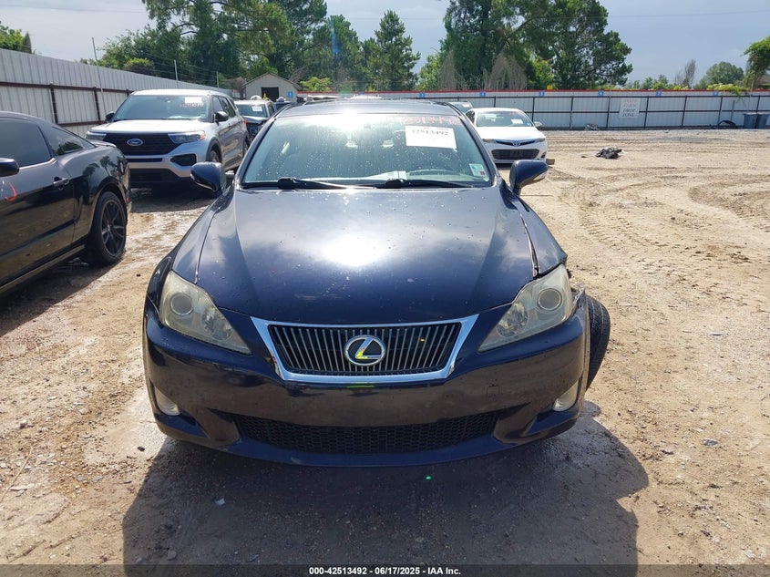 2010 LEXUS IS VIN: JTHBF5C23A5110299