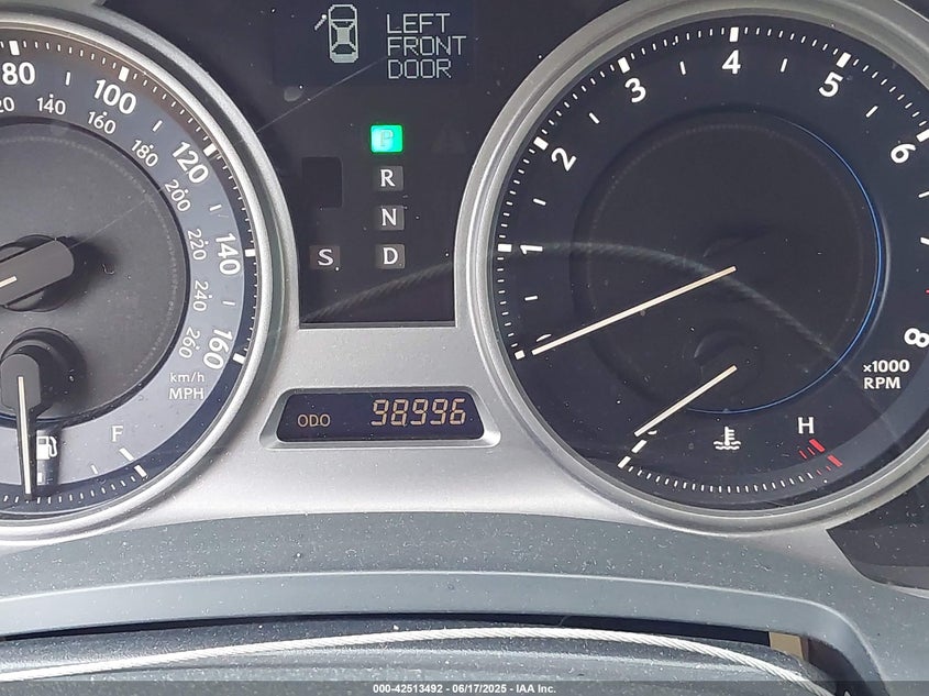 2010 LEXUS IS VIN: JTHBF5C23A5110299