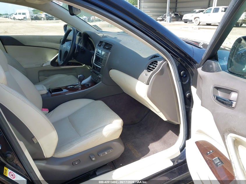 2010 LEXUS IS VIN: JTHBF5C23A5110299