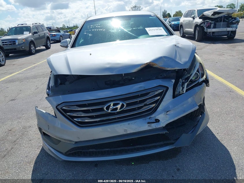 2017 HYUNDAI SONATA VIN: 5NPE34AF1HH444462