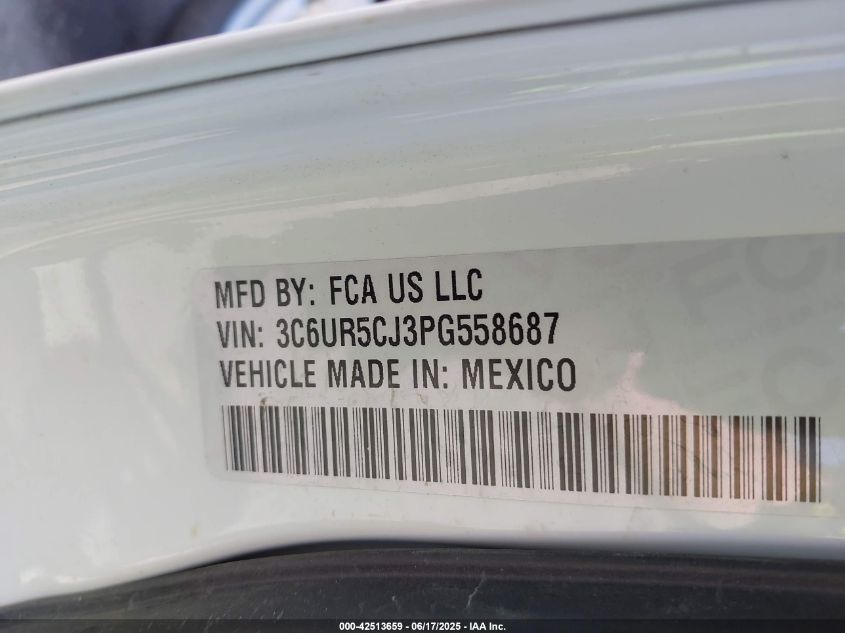2023 Ram 2500 - 3C6UR5CJ3PG558687