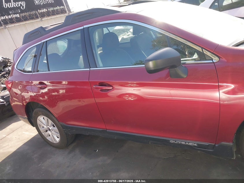 VIN 4S4BSABC6K3298583 2019 SUBARU OUTBACK 2.5I