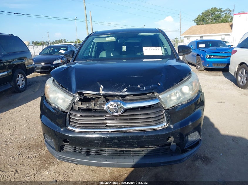 2015 TOYOTA HIGHLANDER LE - 5TDZARFH2FS016938