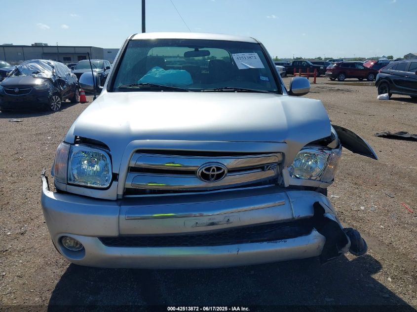 2005 Toyota Tundra Sr5 V8 VIN: 5TBET34115S496828 Lot: 42513872