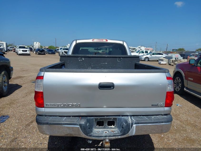 2005 Toyota Tundra Sr5 V8 VIN: 5TBET34115S496828 Lot: 42513872